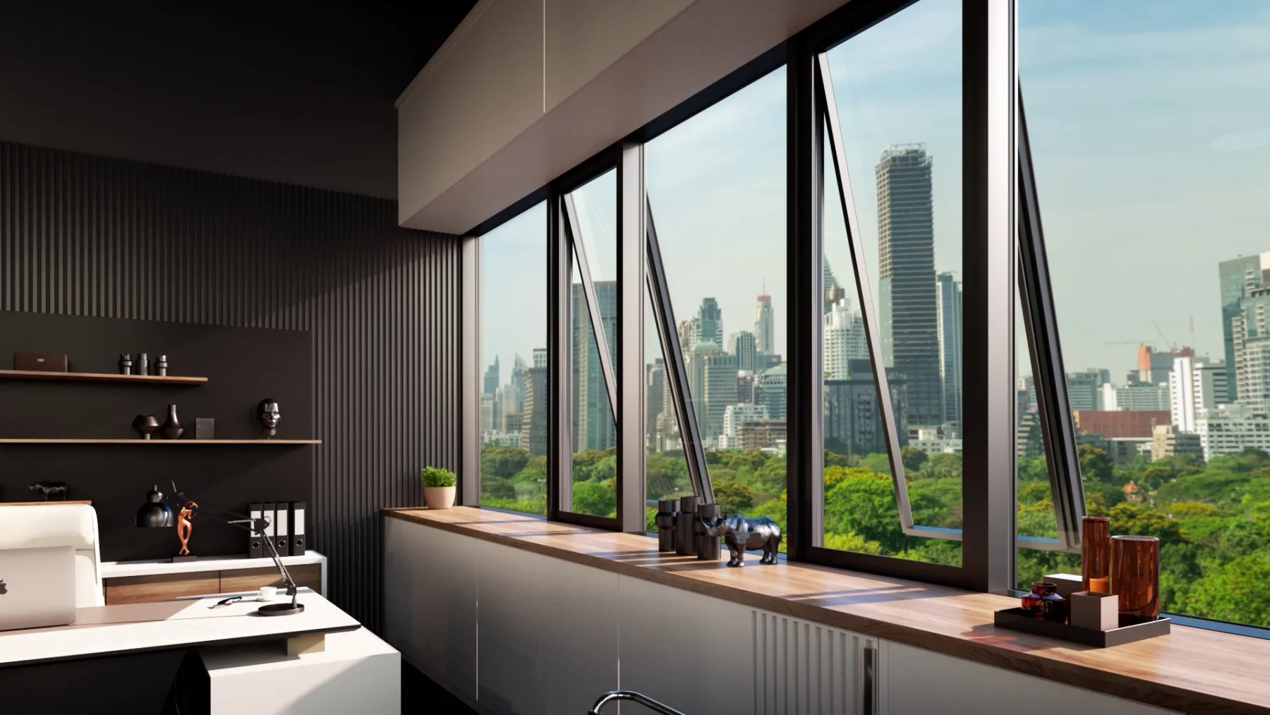 Aluminium windows