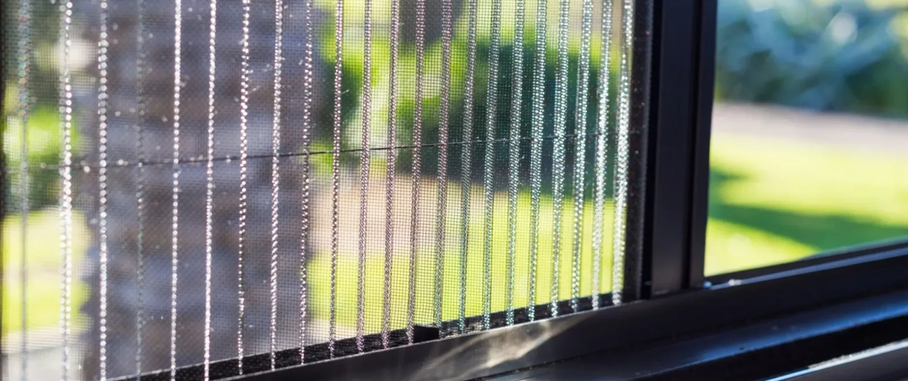 Pleated insect screen